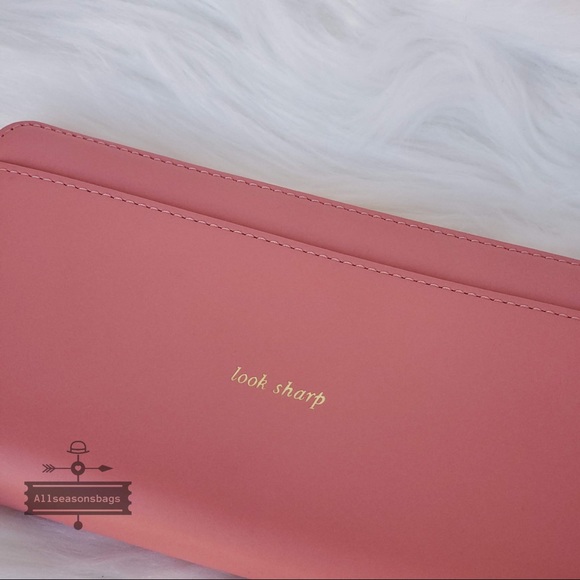 NWT Kate Spade Porcupine Appliqué Lacey Wallet - Picture 6 of 8